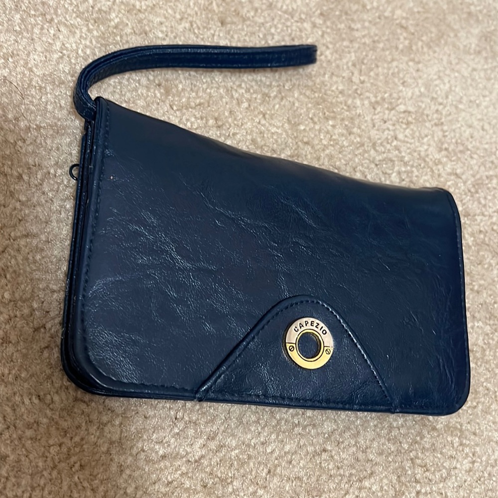 Capezio Navy Wristlet
